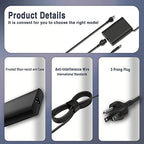65W 19.5V 3.34A Laptop Charger Replacement for Dell Latitude 5400 5480 5490 7480 7490 5500 5580 5590 7280 7290 e7470 e6420 e6430 e6440 e5450 e5470 LA65NM130 AC Adapter Power Cord