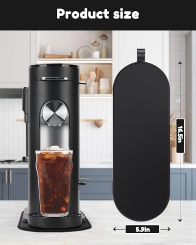 Sliding Pad for Ninja Single Serve Coffee Maker PB051 and PB041 - Smooth Glide with Anti-Slip Base, Perfect Accessories Fit for Ninja Coffee Machine PB051/PB041, Includes Hanging Strap