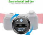 EBL RFA-67 6 Volt Pet Collar Replacement Batteries 10 Pack, Compatible with RFA-67D-11 PetSafe 6V Lithium Battery Specific Dog Receiver Collars