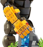 Mega Godzilla x Kong The New Empire Building Set Action Figure Kong with 541 Pieces and Accessories, 12 Inches Long, for Adult Collectors
