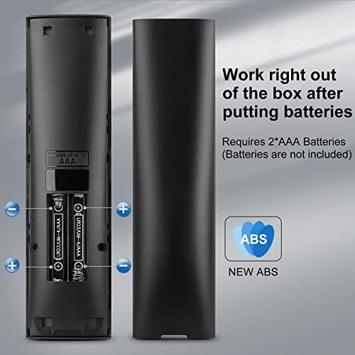 for VIZIO Smart TV Remote Replacement, Universal for VIZIO Remote Control XRT136【Pack of 2】