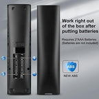 for VIZIO Smart TV Remote Replacement, Universal for VIZIO Remote Control XRT136【Pack of 2】