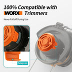 Spool Cap Cover for Worx,Trimmer Replacement Spool Cap Covers for Worx,Suitable for Worx Weed Eater (3 Pack)