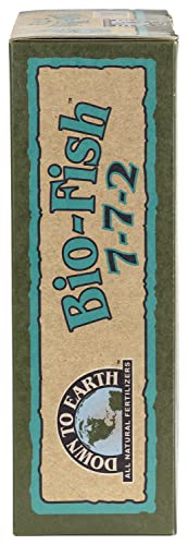 Down to Earth Organic Bio-Fish Fertilizer Mix 7-7-2, 5 lb
