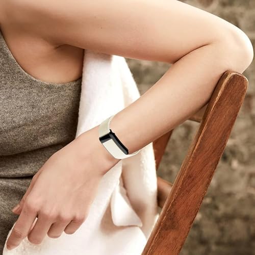 Emilydeals Bands for Whoop 4.0 - Replacement Nylon Knit Watch Strap Wristband with U-shaped Metal Frame Fitness & Activity Tracker Accessories