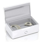 PerfectDry Q.R. 45 min. Ultra Fast Hearing Aid Dryer & Dehumidifier Accessory | Dry Box Kit | Removes Sweat & Moisture from Hearing Aids, Airpods, Wireless Earbuds, Ear Amplifiers, Cochlear Implants