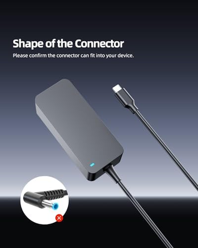 USB C Model Charger Replacement for Lenovo ADLX65YDC3D ADLX65YDC2D ADLX65YCC3A ADLX65YCC3D ADLX65YCC2D ADLX65YCC2A ADLX65YLC2D ADLX65YLC3D ADLX65YLC3A ADLX65YLC2A ADLX65YSCC2A Laptop Power Adapter