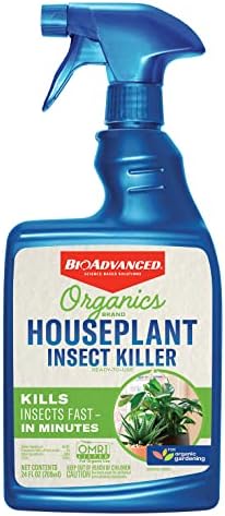 BioAdvanced Organics Brand Houseplant Insect Killer, Ready-to-Use, 24 oz