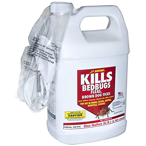 JT Eaton 204-O1G Bed Bug Killer Ultra, Non-Staining Oil Based Insect Spray for Indoors (1 gal)
