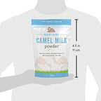 Desert Farms Organic Whole Camel Milk Powder Certified PALEO and KETO Allergen Free Non-GMO Easy to Mix Powder Milk - Excellent Replacement For Goat and Soy Milk - Packaged In The USA (200 Grams)