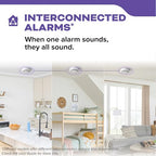 Kidde Hardwired Smoke & Carbon Monoxide Detector, AA Battery Backup, Voice Alerts, Interconnectable, LED Warning Light Indicators, 2 Pack