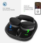 Yinke Smart Case for AirPods Max Headphones Supports Sleep Mode, with AirPods Max Silicone Earpad Cover/Ear Cups Cover and Headband Cover Anti-Scratch Accessories, Hard Organizer Portable Carry Travel