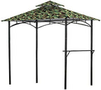 Garden Winds Replacement Canopy for Mainstays Grill Shelter Gazebo - Standard 350 - Camo Green