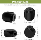 Speed Control Knob Replacement Part for KitchenAid Stand Mixer - for Lock Lever Knobs Attachment Plastic Kitchenaid Mixers Accessories, Fits for kitchen 4.5QT, 5QT, 6QT, K45, K45SS, KSM75（2 PACK)
