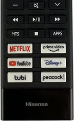 AJPro Replacement Remote Control for Hisense Smart Android TV Model ERF3J80H with Voice Control Works with TV 43A6G 50A6G 55A6G 65A6G 75A6G 50U6G 55U6G 65U6G 75U6G (Renewed)