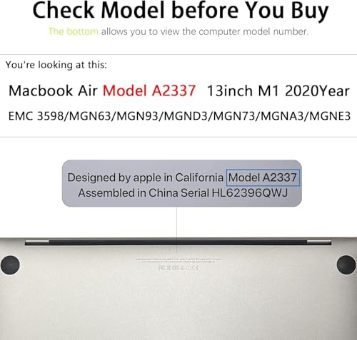 Screen Replacement for MacBook Air 13.3" A2179 2020 Year A1932 2019 Year Retina Full LCD Display Assembly 2560x1600 EMC 3302 EMC 3184 (Sliver)