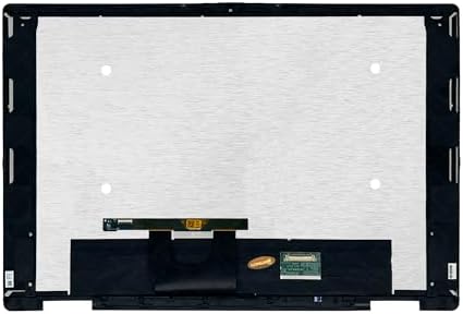 LCDOLED Replacement for HP Envy x360 2-in-1 14-fc 14-fc0013dx 14-fc0023dx 14-fc0033dx N91012-001 N91013-001 WUXGA 1920x1200 LCD Display Touch Screen Digitizer Assembly Bezel with Board
