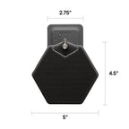 Tooletries - Body Scrubber & Hook - Premium Silicone Scrubber for Cleaning, Exfoliating and Invigorating Your Skin - Shower Accessories - Durable & Long Lasting Body Wash Scrubber for Men