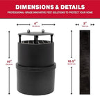 Catchmaster Oasis Ovi-Mini Mosquito Trap Refill 8-Pack, Home Outdoor Mosquito Control, Pet Safe Backyard Insect Killer, Replacement Glue Boards Bug Catcher, Pool, Patio, Shed & Garden Pest Control