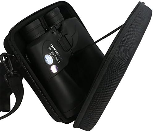 khanka Hard Travel Case Replacement for Olympus Trooper 10x50 DPS/Bushnell PowerView Binoculars