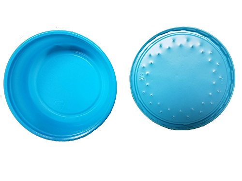 Bait Holders for Live Bait - 8 oz. Bait Cups with Lids 25 Count