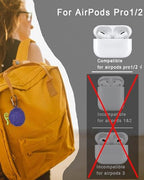 [2Pack] Fruit Cover for AirPods Pro Case Cute 2019,3D Cartoon Silicone Protective Accessories Set Kit for Devil Fruit for AirPods Pro 1st Generation Case for Boy Girl(Purple&Red Yellow Devil Fruit