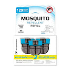 Rechargeable Mosquito Repeller Refills; Advanced Repellent Formula Provides 20’ Protection Zone; Compatible with Thermocell E-Series & Radius Only