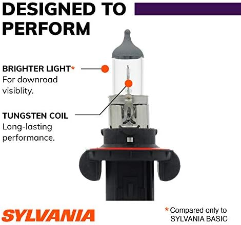 SYLVANIA - H13 XtraVision - High Performance Halogen Headlight Bulb, High Beam, Low Beam and Fog Replacement Bulb (Contains 2 Bulbs)