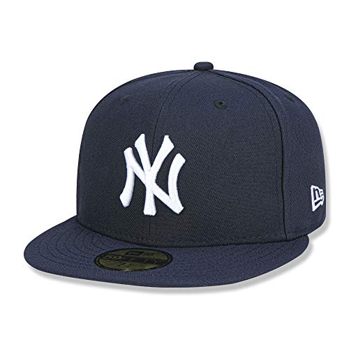 New Era Mens New York Yankees MLB Authentic Collection 59FIFTY Cap, Size 7