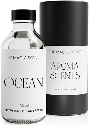 The Magic Scent"Ocean" Oils for Diffuser - HVAC, Cold-Air, & Ultrasonic Diffuser Oil - HVAC scents Inspired by Bvlgari Resort, Bali - Essential Oils for Diffusers Aromatherapy (250 ml)
