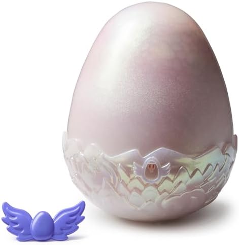 Hatchimals Alive, Mystery Hatch Draggle, Surprise Interactive Toy & Egg with Mist, Lights & Sounds (Styles May Vary), Kids Toys for Girls & Boys