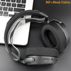 SOULWIT Earpads Replacement for SteelSeries Arctis 1/3/5/Arctis 7/7+/7P/7P+/7X/7X+/9/9X/Pro/Prime(Do Not Fit Any Arctis Nova) Headset, Ear Pads Cushions with High-Density Foam (Arctis MF Black)