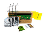 Cinch Gopher Trap - Professional-Grade Gopher Traps That Work Best, Heavy Duty, Reusable Rodent Trapping System - Ideal for Lawns, Gardens, Ranches, and More - Outdoor Use, Medium Size (3 Pack)