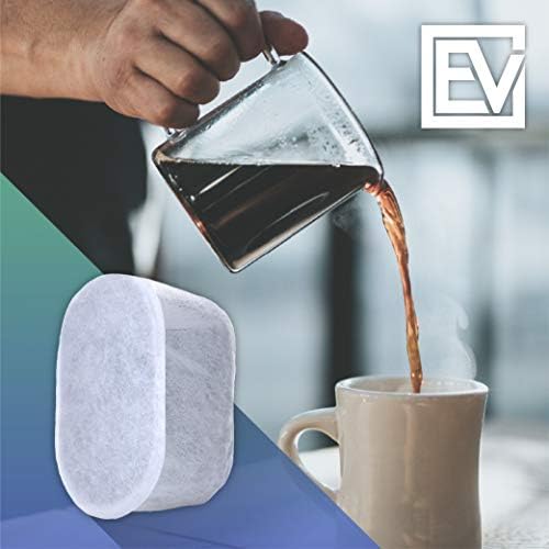 12 Pack Replacement Water Filters For Breville BWF100 – Charcoal Activated by Essential Values