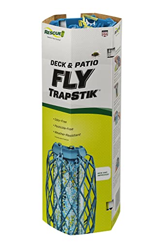 Rescue! Non-Toxic Trapstik for Biting Flies with Bird Guard