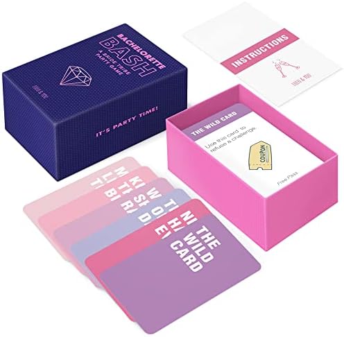 Lulu & You BASH Bachelorette Party Game - Funny Bachelorette Game - Over 200 Cards, Great for A Bridesmaid Party, Girls Night Out - Bach Accessories, Create Lasting Memories