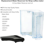 Replacement Water Reservoir/Tank For Ninja 12-Cup Programmable Coffee Brewer Maker CE201,CE251,CE200，CE200BR,CE200C,CE201BRN,CE201C