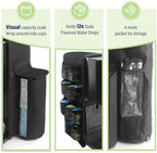 Soda Maker Dust Cover Fits for Ninja Thirsti WC1001, Soda Machine Cover Accessories for Ninja Thirsty Drink System, Extra Pockets Holds 12 Flavor Pods (Cover Only)