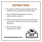 Rabbit Magic Paste Bait 8 Ounce | Irresistible Sweet Scented & Highly Attractive Lure for Rabbits Bunnies Raccoons | Good All Season Long