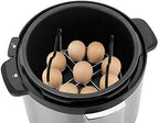 Egg Steamer Rack Trivet with Heat Resistant Handles for Instant Pot Accessories 5,6,8 Quart & Pressure Cooker, Stainless Steel