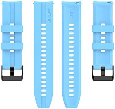 FitTurn Band Compatible with Huawei Watch Watch 4 pro/GT 5 4 3 2 Pro/GT 2e/GT 5 4 46mm/GT2 46mm/GT Active/ Replacement Straps Silicone Bands Bracelet Watch band Accessory Band for Huawei Watch 4pro/3pro/GTR 4