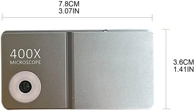 Microscope Accessories Kit 400X Mobile Phone Microscope Microscope Slides (Size : 13pro max)