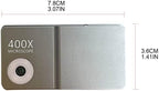 Microscope Accessories Kit 400X Mobile Phone Microscope Microscope Slides (Size : 13pro max)