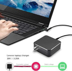 65W 45W AC Adapter Laptop Charger Replacement for Lenovo IdeaPad 3 5 110 310 320 330 330s S145 S340 Series Charger 110-15ISK 320-15ABR 320-15IAP 330-15IGM 330S-15IBK S340-15IWL 1-14AST-05 Power Cord