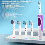 FIRIK Replacement Toothbrush Heads16 Pack, Electric Toothbrush Heads Compatible with Oral B Electric Toothbrush, Whitening Toothbrush Head, Toothbrush Head with Scraper