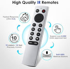 Replacement for Apple-TV-4K-Remote, Siri-Remote Control for Apple TV 4K/HD (NO Voice)