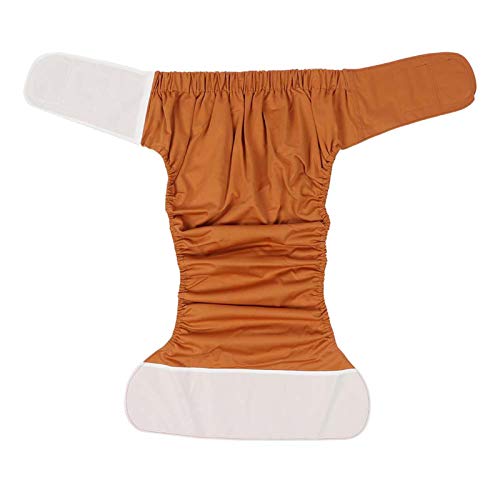 ZJchao Adult Cloth Diaper, Waterproof Adult Diaper Cover Washable Reusable Elderly Cloth Diapers Adult Pocket Nappy Cover Incontinence Nappies Underwear for Incontinence Men or Women