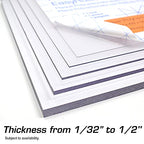 Polycarbonate Clear Plastic Sheet 12" X 18" X 0.0625" (1/16") Exact, EasyRuler Film, Shatter Resistant, Easier to Cut, Bend, Mold than Plexiglass. VEX Robot, Hobby, DIY, Industrial. Glass Replacement
