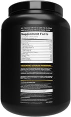 Blessed Vegan Protein Powder - Plant Based Protein Powder Meal Replacement Protein Shake, 23g of Pea Protein Powder, Dairy Free, Gluten Free, Soy Free, No Sugar Added, 30 Servings (Banana Bread)
