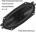 BOSS Audio Systems BRS410 120 Watt, 4 x 10 Inch , Full Range, Replacement Car Speaker - Sold Individually
